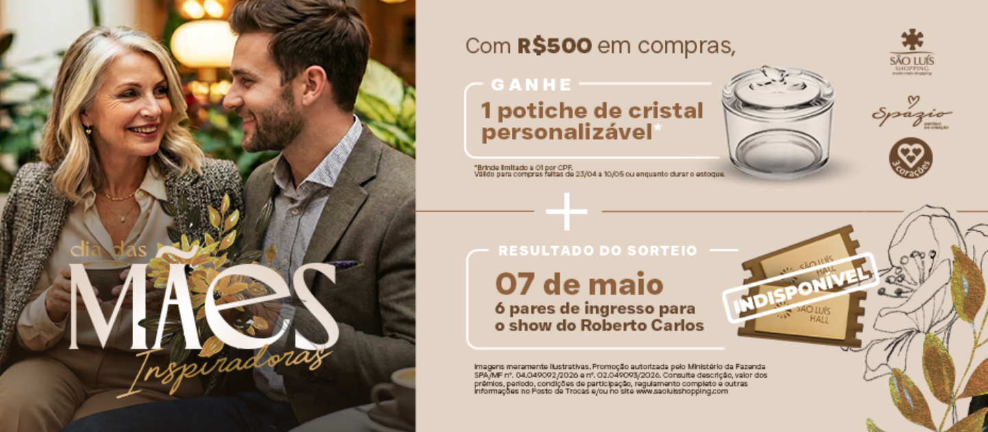 Dia da mães 2026
